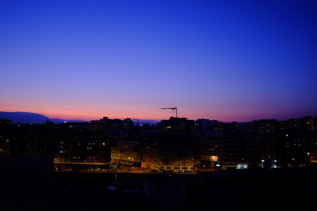 Málaga skyline